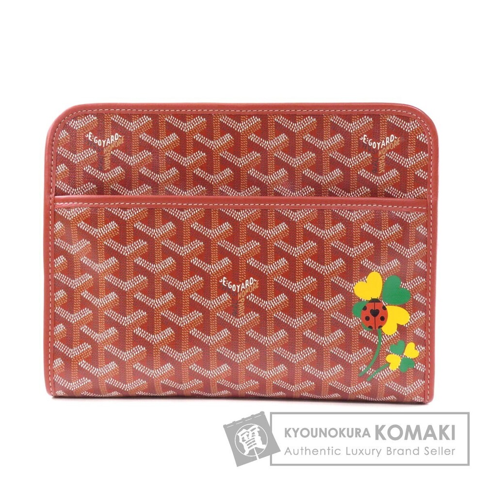 Goyard Jouvance Ladybug Handbag Canvas Leather